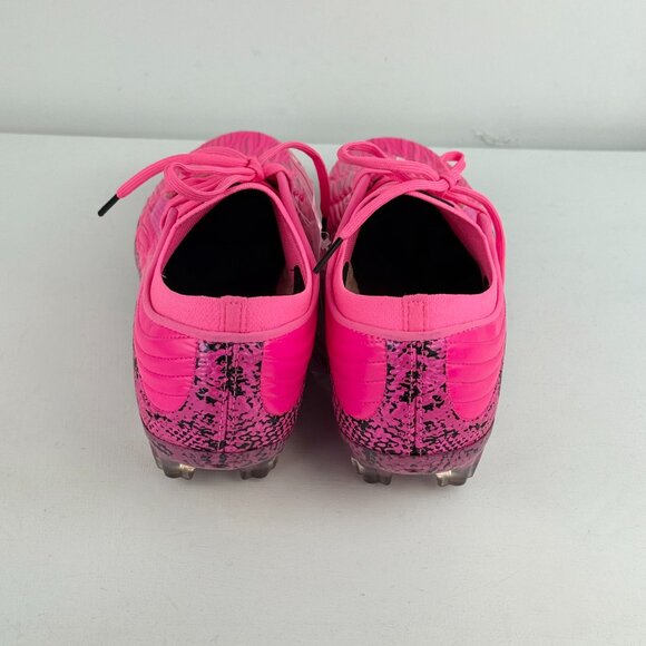 Men's 10 - Under Armour Magnetico Elite 4 FG Pitch Viper Soccer Cleats - Pink - Picture 8 of 12